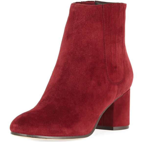 New Joie Remmie Suede Ankle Booties Boho  Preppy Classic - Picture 1 of 8
